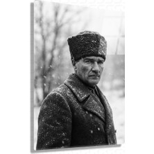 Sevgili Cam Karargâh – Mustafa Kemal Atatürk – Cam Tablo
