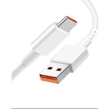 Mavi Makro Mavimakro Usb-A To Type-C Şarz Kablosu Beyaz