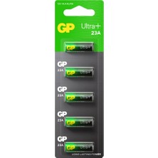 GP Batteries 23A Ultra Plus 23A/MN21/V23GA Boy Pil, 12 Volt, 5'li Kart