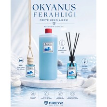 Freyr 100 ml Bambu Çubuklu Okyanus Oda Kokusu + 1 Lt Yedek Dolum Likiti – Ekonomik Ortam Kokusu