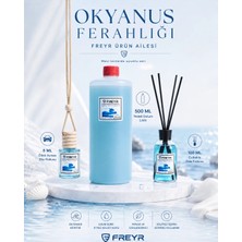 Freyr 100 ml Bambu Çubuklu Okyanus Oda Kokusu + 500 ml Yedek Dolum Likiti – Uzun Süre Kalıcı Ortam Kokusu