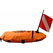 Apnea Torpido Şamandıra Yüksek Dayanımlı Cordura Kumaş Kaplı Turuncu Renkli Model