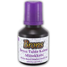 Brons Mor Yazı Tahta Kalem Mürekkebi 30 ml 1 Adet Doldurulabilir Ürün Sağlığa Zararsız