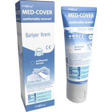 Med-Cover Bariyer Krem 100 gr Çinko Oksitli Onarıcı Etki ile Profesyonel Koruma Sağlar