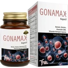 Doğa Derman Gonamax 30 Kapsül Betain, Sistein, Koenzim Q10 İçeren Takviye Edici Gıda Vitamin Karışımı