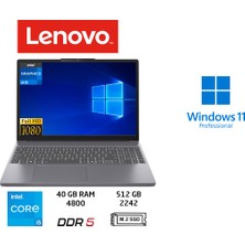 Lenovo ıdeapad Slim 3 Intel Core I5 13420H 40GB 512GB SSD W11 Pro 15.3" 83K1003MTR Duddi