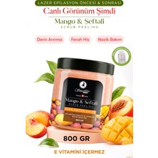 Smoothly 800GR Mango & Şeftali Aromalı Canlandırıcı Peeling El Ayak ve Vücut Bakım Ürünü
