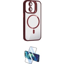 Nuveden Ieg™ Iphone 11 Kılıf Yadigar Asil Koleksiyonu - Siyah 3D Antistatik Cam Ekran Koruyucu