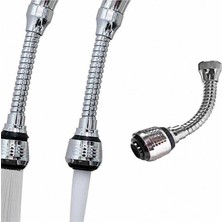 Aslanoğlu Store Turbo Flex 2 Aşamalı Plastik Esnek Musluk Başlığı