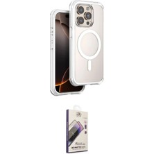 Nuveden Ieg™ Iphone 15 Pro Max Kılıf Zirve Klasik Prime - Siyah Bilvis 3D Mat Cam Ekran Koruyucu