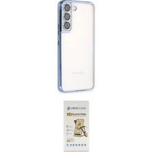 Nuveden Ieg™ Galaxy S22 Kılıf Vadi Minimal - Siyah Mat Seramik Nano Ekran Koruyucu