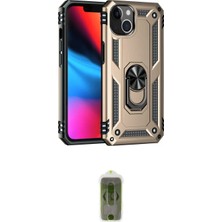 Nuveden Ieg™ Iphone 14 Plus Kılıf Ahenk Klasik Koleksiyonu - Siyah Joko Magic 5d Hayalet Cam
