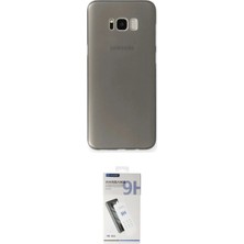 Nuveden Ieg™ Galaxy S8 Plus Kılıf Yadigar Yansıma Serisi - Şeffaf Uv Polymer Nano Ekran Koruyucu
