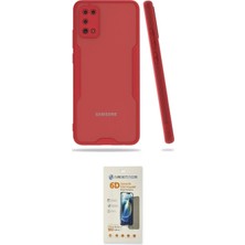 Nuveden Ieg™ Galaxy A02S Kılıf Atlas Asil Serisi - Siyah 6d Mat Seramik Hayalet Nano Ekran Koruyucu