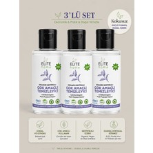 The Elite Home Organik ve Vegan Sertifikalı Çok Amaçlı Konsantre Genel Temizleyici - Kokusuz 50 Ml*3 Adet