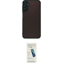 Nuveden Ieg™ Galaxy A35 5g Kılıf Ahenk Çizgi Serisi - Şeffaf Pasifik Cam Ekran Koruyucu