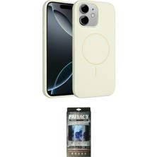 Nuveden Ieg™ Iphone 11 Kılıf Yankı Form Serisi - Siyah 34D Hayalet Izgaralı Cam