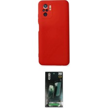 Nuveden Ieg™ Redmi Note 10 Kılıf Ahenk Serisi - Şeffaf 360 Full Body Arka Koruyucu