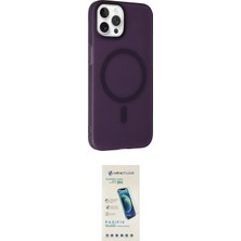 Nuveden Ieg™ Iphone 15 Pro Max Kılıf Çekirdek Modern Prime - Şeffaf Pasifik Cam Ekran Koruyucu
