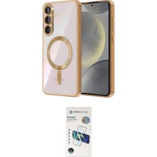 Nuveden Ieg™ Galaxy A37 5g Kılıf Nova Işık Özel Seri - Şeffaf 3D Antistatik Seramik Nano Ekran Koru