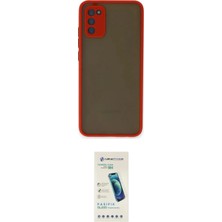 Nuveden Ieg™ Galaxy S20 Fe Kılıf Ahenk Çizgi Serisi - Şeffaf Pasifik Cam Ekran Koruyucu