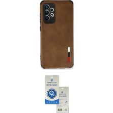Nuveden Ieg™ Galaxy A72 Kılıf Doruk Asil Koleksiyonu - Şeffaf Royal Nano Ekran Koruyucu