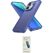 Nuveden Ieg™ Redmi Note 13 Pro 4g Kılıf Atlas Form - Şeffaf Pasifik Cam Ekran Koruyucu