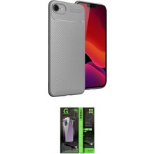 Nuveden Ieg™ Iphone 16E Kılıf Eksen Form Prime - Şeffaf 360 Full Body Arka Koruyucu