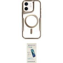 Nuveden Ieg™ Iphone 11 Kılıf Yadigar Klasik Özel Seri - Şeffaf Pasifik Cam Ekran Koruyucu