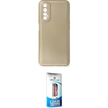 Nuveden Ieg™ 7 Kılıf Kozmos Yansıma Özel Seri - Siyah 5d Eko Cam Ekran Koruyucu