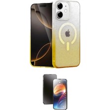 Nuveden Ieg™ Iphone 11 Kılıf Eksen Minimal Özel Seri - Siyah 3D Antistatik Mat Seramik Nano Ekran Kor