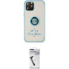 Nuveden Ieg™ Iphone 12 Pro Kılıf Yörünge Çizgi - Şeffaf Uv Polymer Nano Ekran Koruyucu