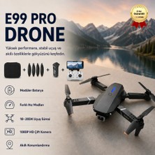 Hzl E99 PRO Yarış Drone ile 1080P HD Çift Kamera Profesyonel Uzun Mesafe Mini Uzaktan Kumandalı Uygulama
