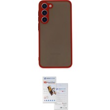 Nuveden Ieg™ Galaxy S23 Plus Kılıf Ahenk Çizgi Serisi - Siyah Seramik Nano Ekran Koruyucu