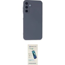Nuveden Ieg™ Galaxy A05S Kılıf Ahenk Serisi - Şeffaf Pasifik Cam Ekran Koruyucu