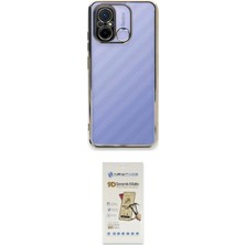 Nuveden Ieg™ Redmi 12C Kılıf Vadi Minimal - Siyah Mat Seramik Nano Ekran Koruyucu
