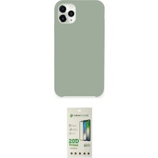 Nuveden Ieg™ Iphone 11 Pro Max Kılıf Zirve Modern Özel Seri - Siyah 20D Premium Cam Ekran Koruyucu