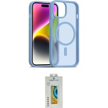 Nuveden Ieg™ Iphone 15 Kılıf Siluet Minimal Prime - Siyah Polymer Nano Ekran Koruyucu