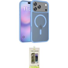 Nuveden Ieg™ Iphone 17 Pro Kılıf Siluet Minimal Prime - Siyah Joko Magic 5d Hayalet Cam