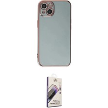 Nuveden Ieg™ Iphone 15 Kılıf Yankı Serisi - Siyah Bilvis 3D Mat Cam Ekran Koruyucu
