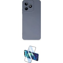 Nuveden Ieg™ C53 Kılıf Ahenk Serisi - Siyah 3D Antistatik Cam Ekran Koruyucu