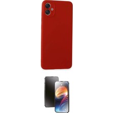 Nuveden Ieg™ Galaxy A05 Kılıf Kozmos Yansıma Özel Seri - Siyah 3D Antistatik Mat Seramik Nano Ekran K