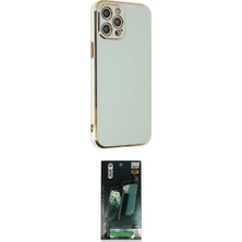 Nuveden Ieg™ Iphone 12 Pro Max Kılıf Yankı Serisi - Şeffaf 360 Full Body Arka Koruyucu