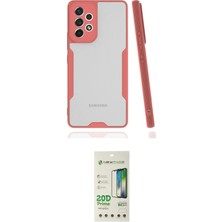 Nuveden Ieg™ Galaxy A33 5g Kılıf Atlas Asil Serisi - Siyah 20D Premium Cam Ekran Koruyucu