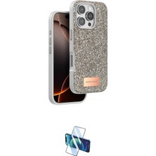 Nuveden Ieg™ Iphone 16 Pro Kılıf Vadi Klasik Serisi - Siyah 3D Antistatik Seramik Nano Ekran Koruyucu