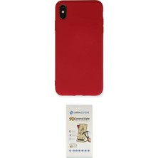Nuveden Ieg™ Iphone x Kılıf Ahenk Serisi - Siyah Mat Seramik Nano Ekran Koruyucu
