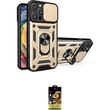 Nuveden Ieg™ Iphone 16 Pro Kılıf Ahenk Klasik - Siyah Buffer Cam Ekran Koruyucu