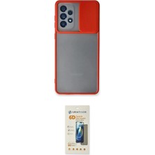Nuveden Ieg™ Galaxy A33 5g Kılıf Vadi Çizgi - Siyah 6d Mat Seramik Hayalet Nano Ekran Koruyucu