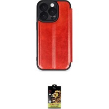 Nuveden Ieg™ Iphone 16 Pro Kılıf Zirve Yansıma Serisi - Siyah Buffer Cam Ekran Koruyucu