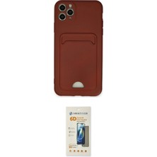 Nuveden Ieg™ Iphone 11 Pro Max Kılıf Vadi Çizgi Prime - Siyah 6d Mat Seramik Hayalet Nano Ekran Koruy